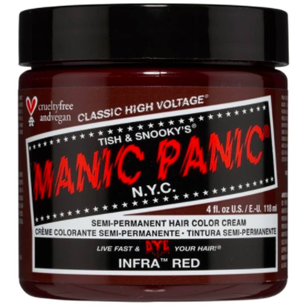 Manic Panic Infra Red Manic Panic Manic Panic Semi permanent hairdye Infra Red Classic Red